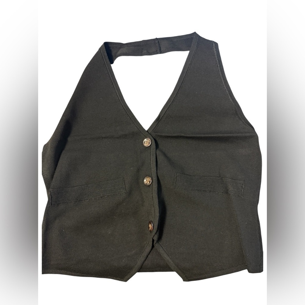 Halara causal halter vest xl nwot